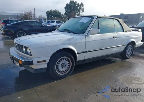 1987 BMW 325 I Automatic z USA, uszkodzony, nr VIN WBABB2306H1941174